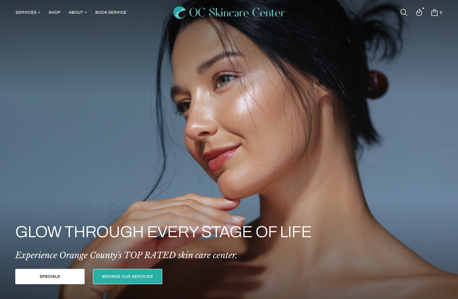 OC Skincare Center storefront